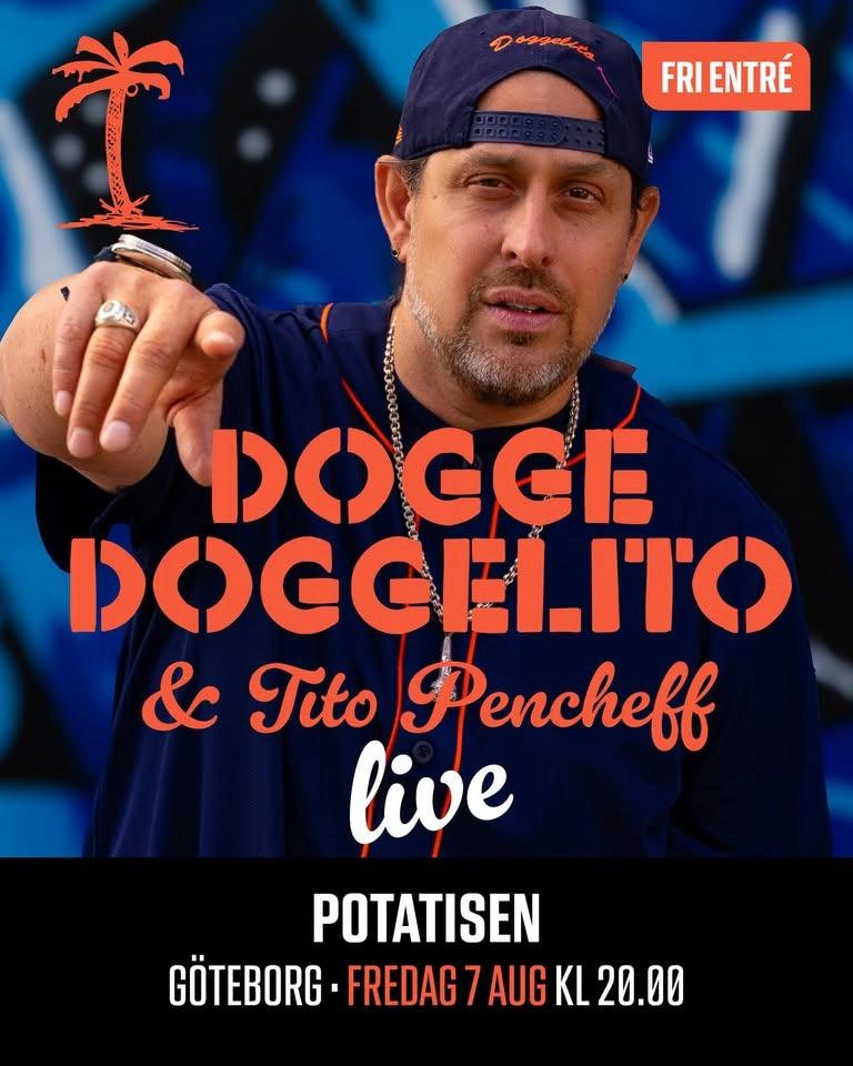 Dogge Doggelito från kultbandet Latin Kings till Potatisen (FRI ENTRE) KARAOKE DIREKT EFTER
