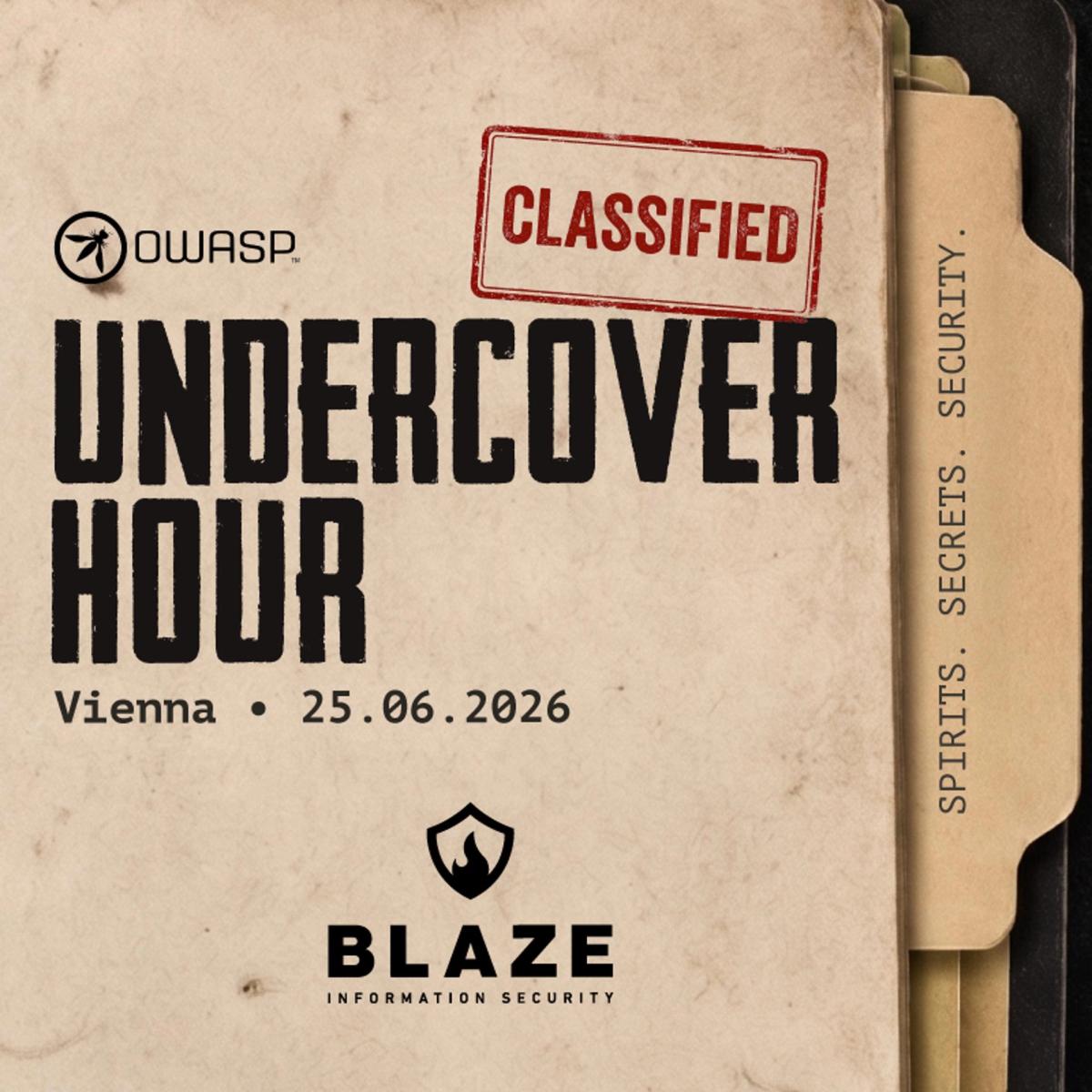Undercover Hour: Post-OWASP Drinks in Vienna