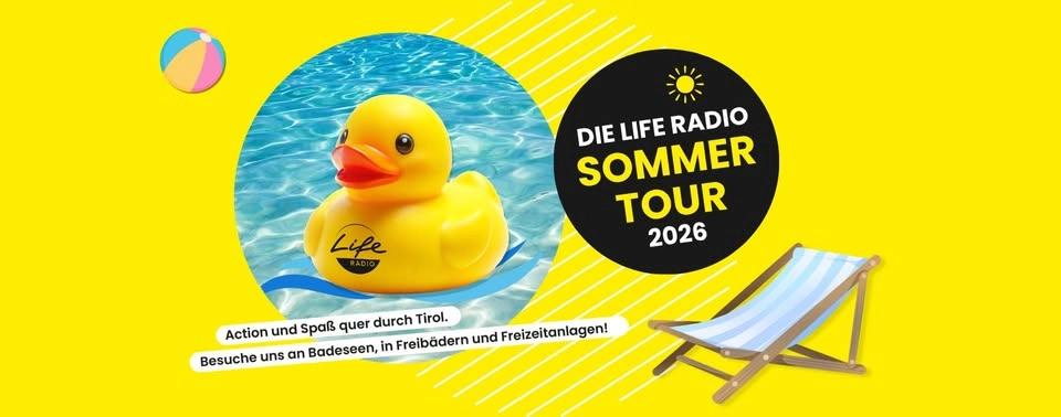 Die Life Radio Sommertour 2026 - Telfer Bad