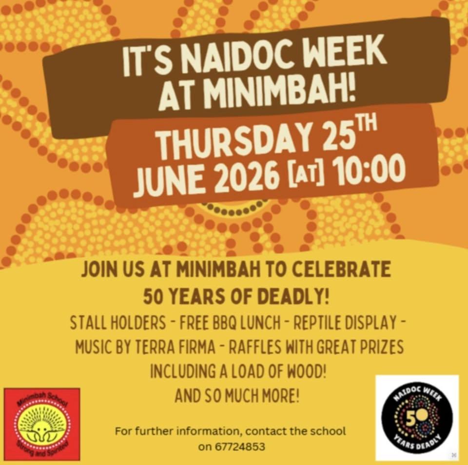 50 Years Deadly NAIDOC celebrations at Minimbah!