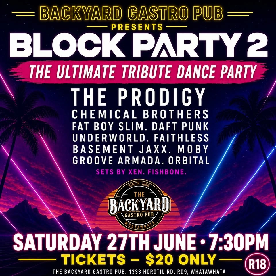 BLOCK PARTY 2 – The Ultimate Tribute Dance Party