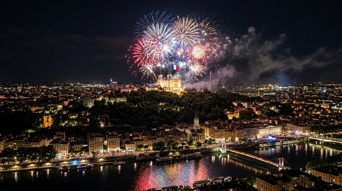 Feu d'artifice « Au plus près des étoiles »