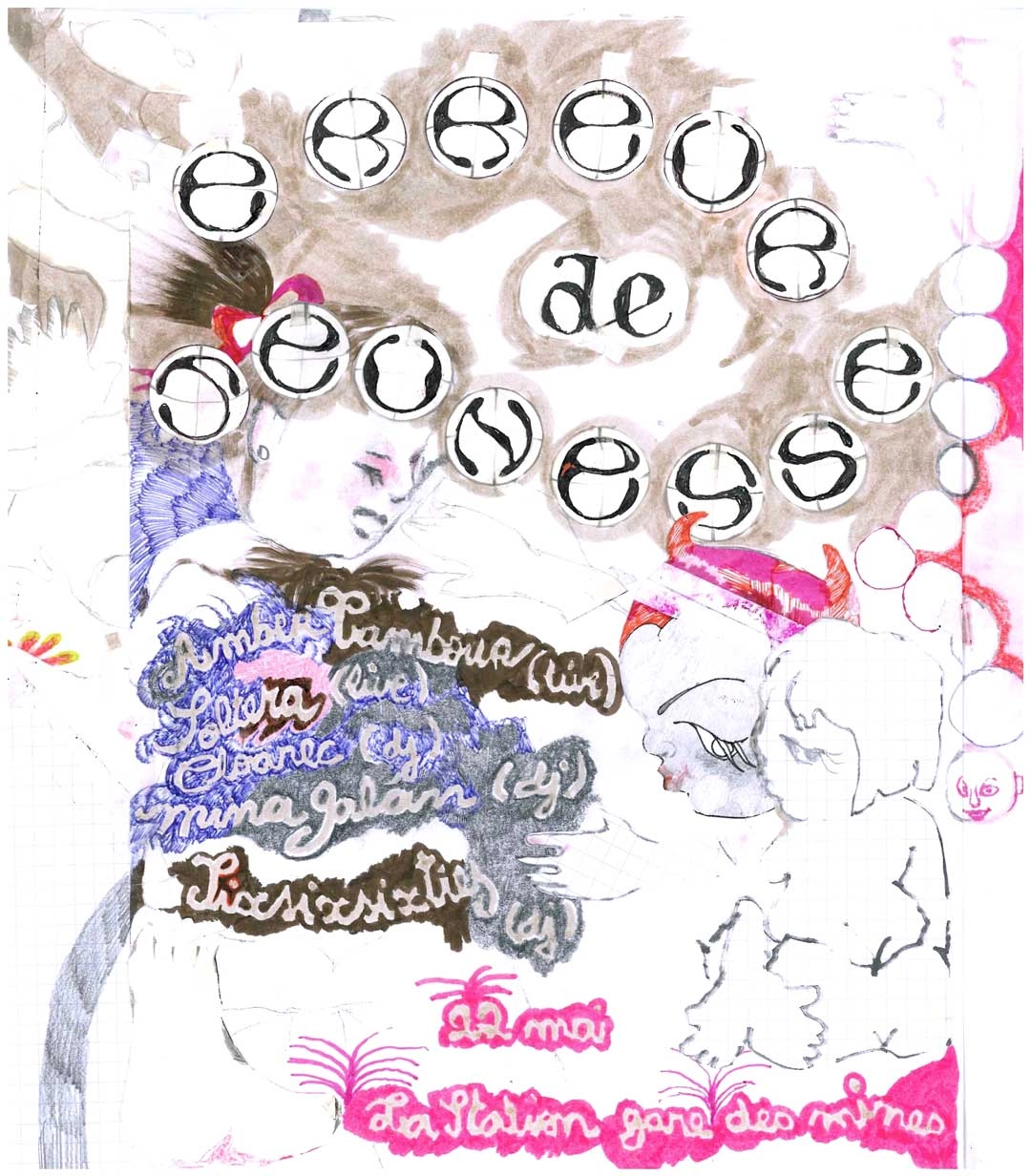 Erreur de Jeunesse — Amber Tambour • SOLTERA • Mina Galán • Sixsixsixties • Cloarec