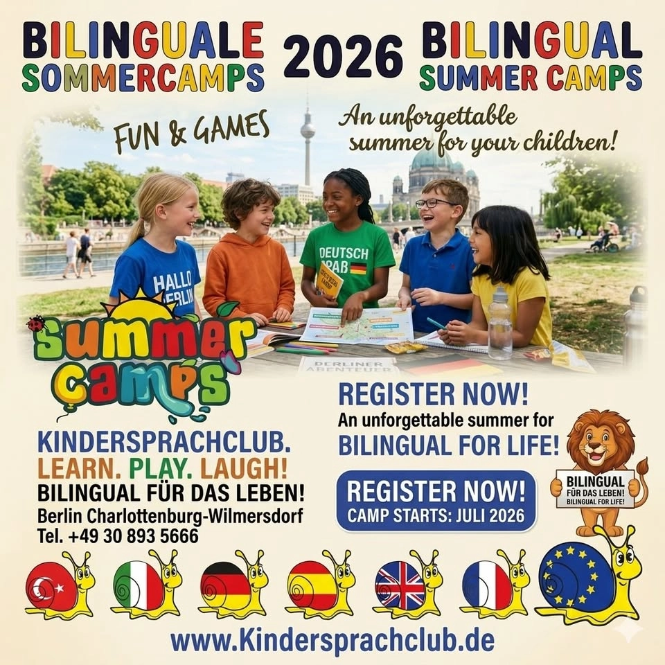 SUMMER CAMPS 2026 – Bilingual Deutsch & Englisch