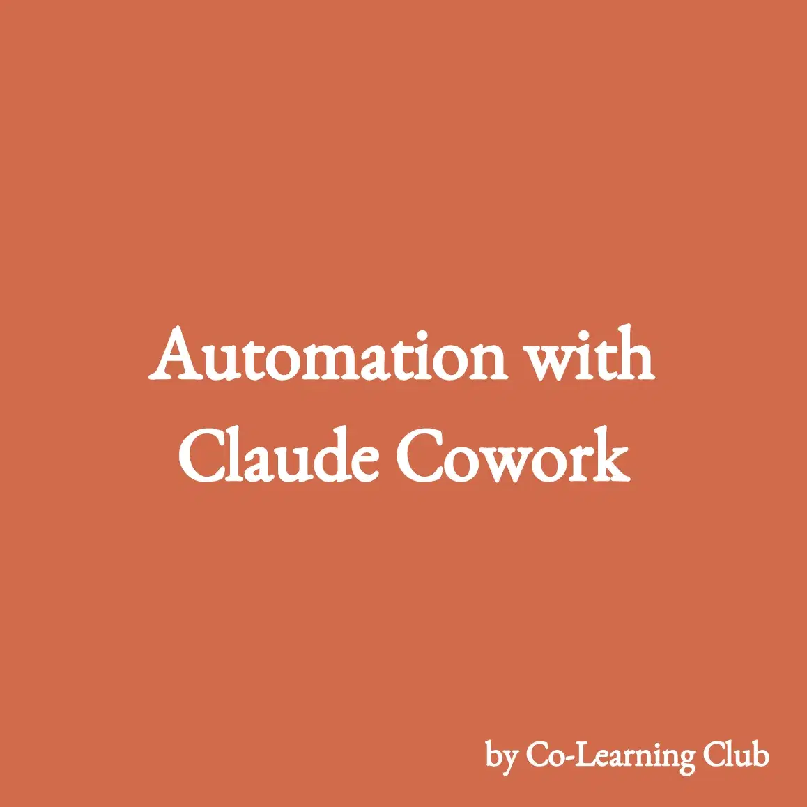 AI Task Automation with Claude Cowork