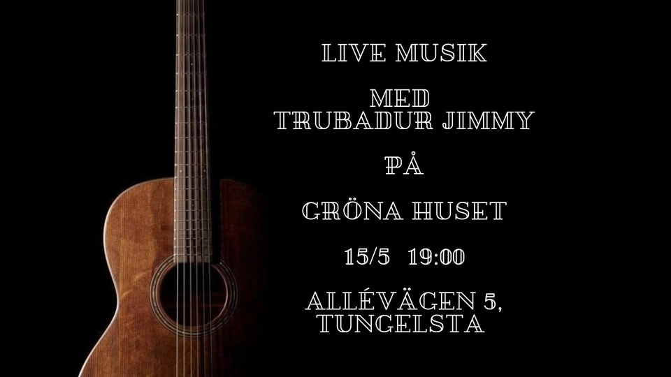Trubadurkväll med Jimmy