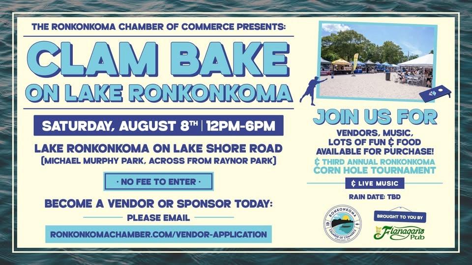 Annual Clam Bake on Lake Ronkonkoma