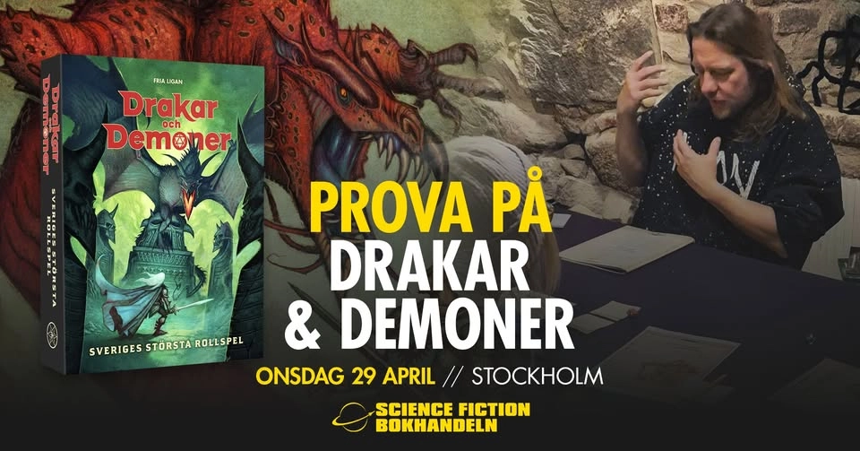 Prova på Drakar och Demoner // Stockholm