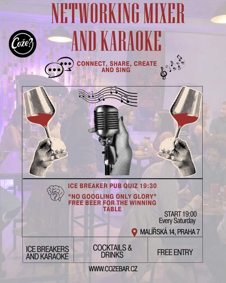 Networking Mixer and Karaoke