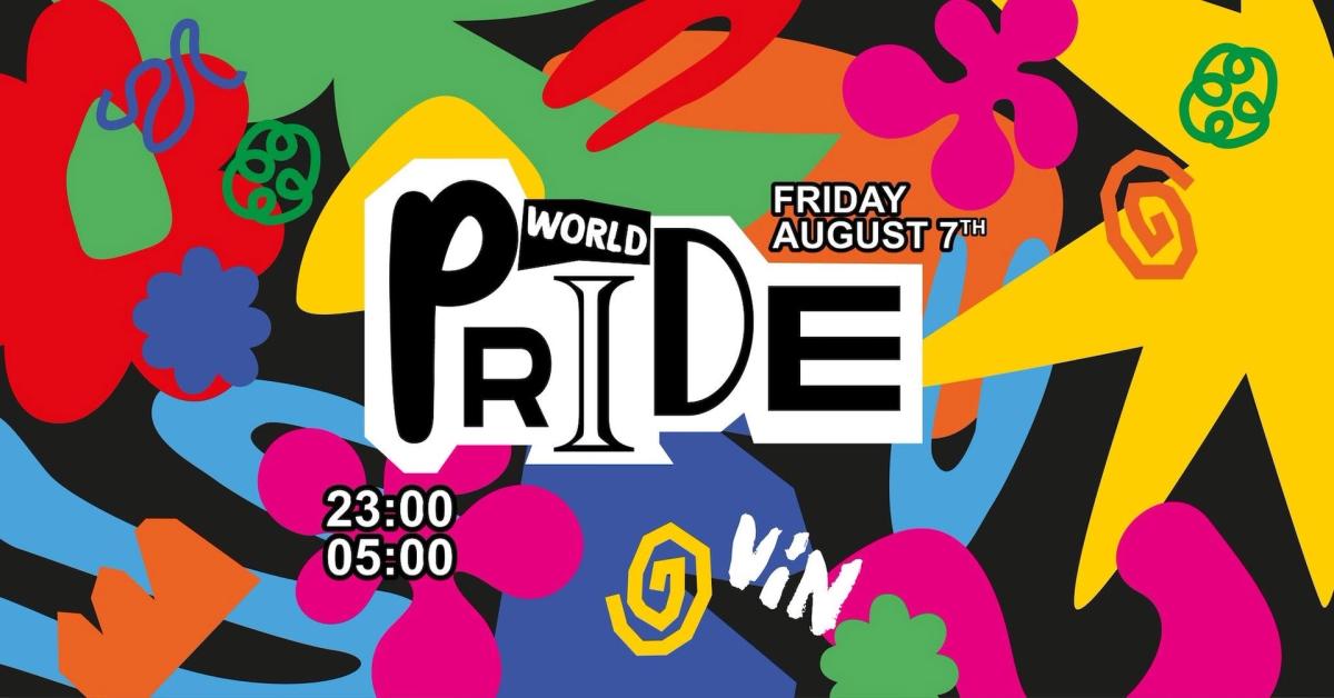Vrijdag is NYX: World Pride