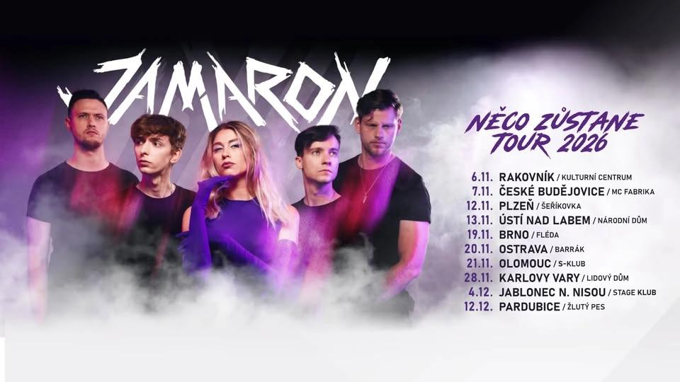 JAMARON - NĚCO ZŮSTANE TOUR / Pardubice