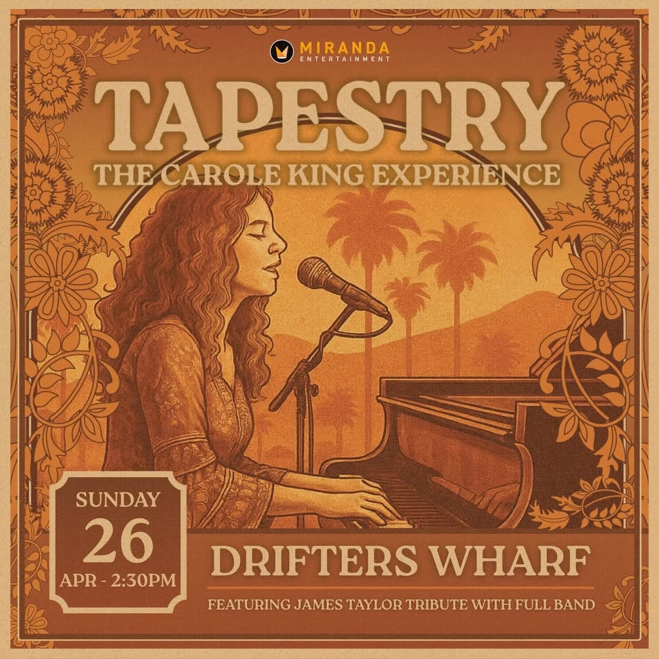 DRIFTERS WHARF | TAPESTRY THE CAROLE KING EXPERIENCE