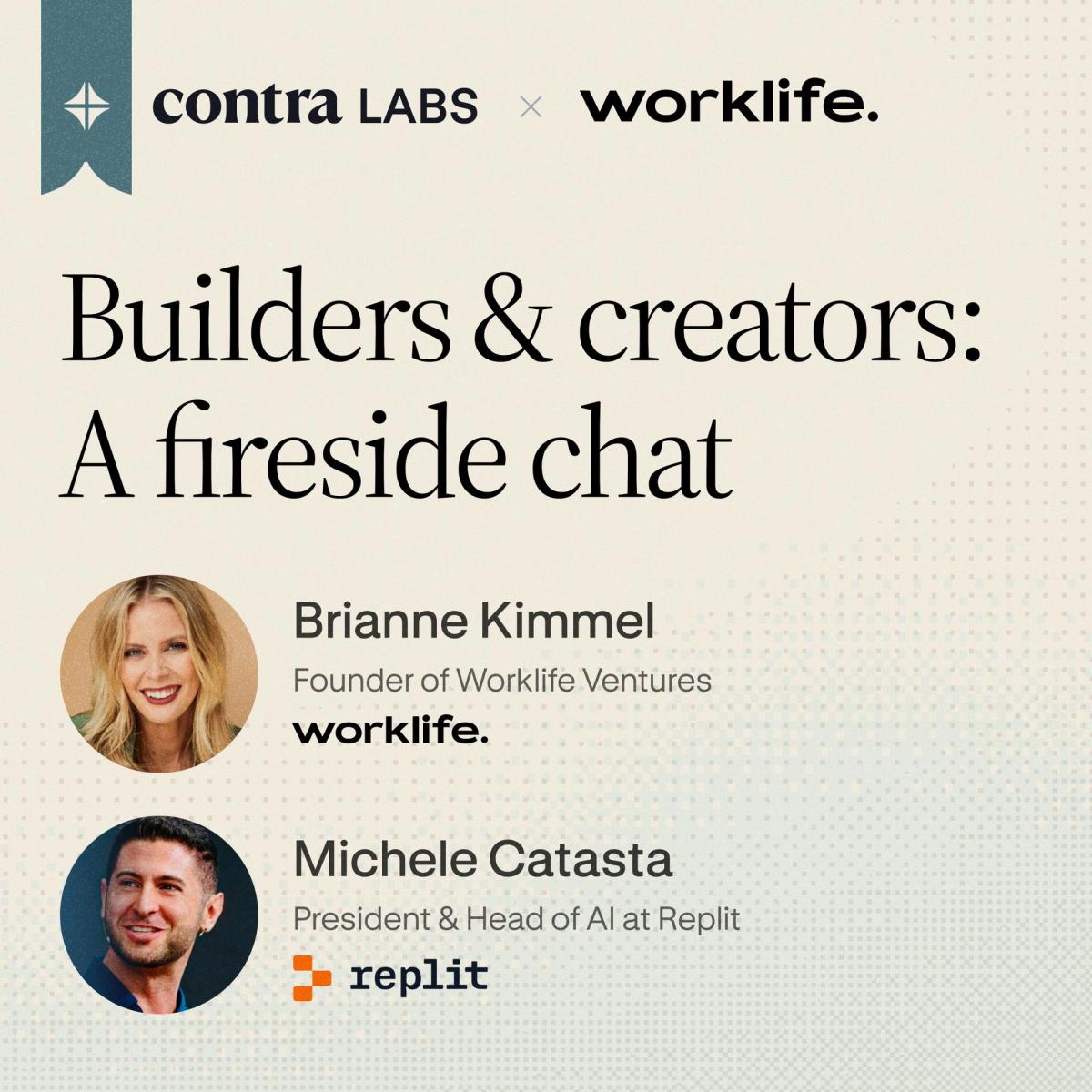 Builders & creators: A fireside chat with Brianne Kimmel & Michele Catasta