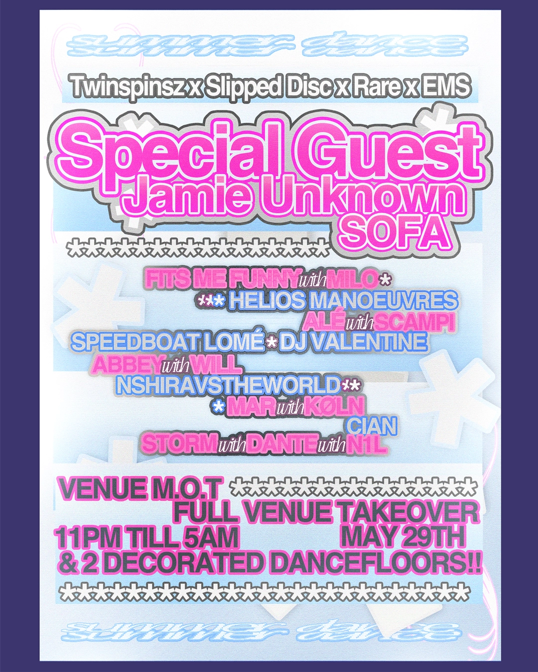 Summer Dance ❃ Frazer Ray, Jamie Unknown, SOFA + Rare & EMS