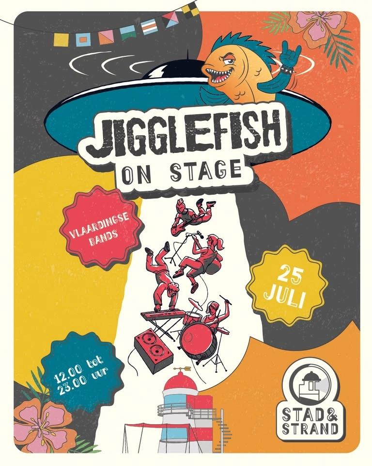 Jigglefish On Stage