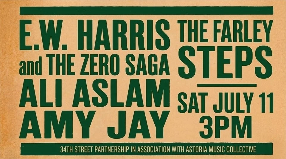 E.W. Harris & The Zero Saga / Ali Aslam / Amy Jay at The Farley Steps