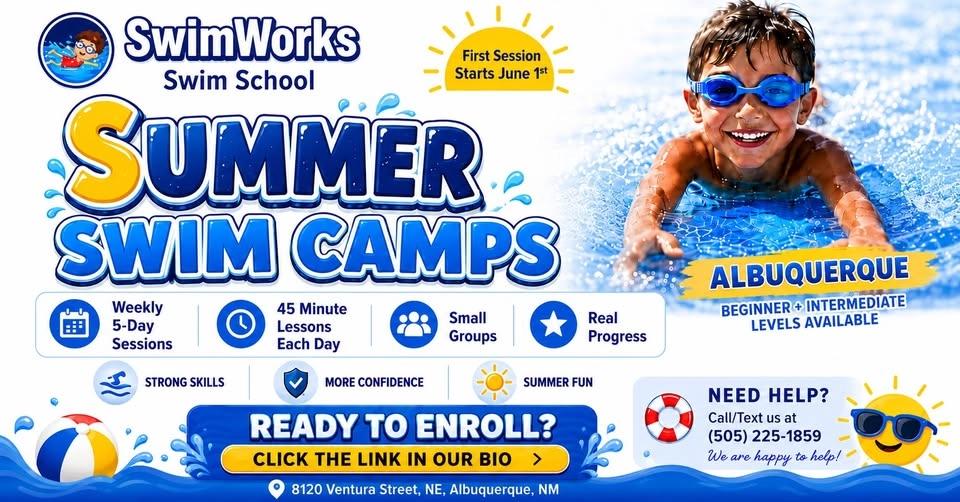 โ๏ธ๐ SUMMER SWIM CAMPS ARE HERE! ๐โ๏ธ