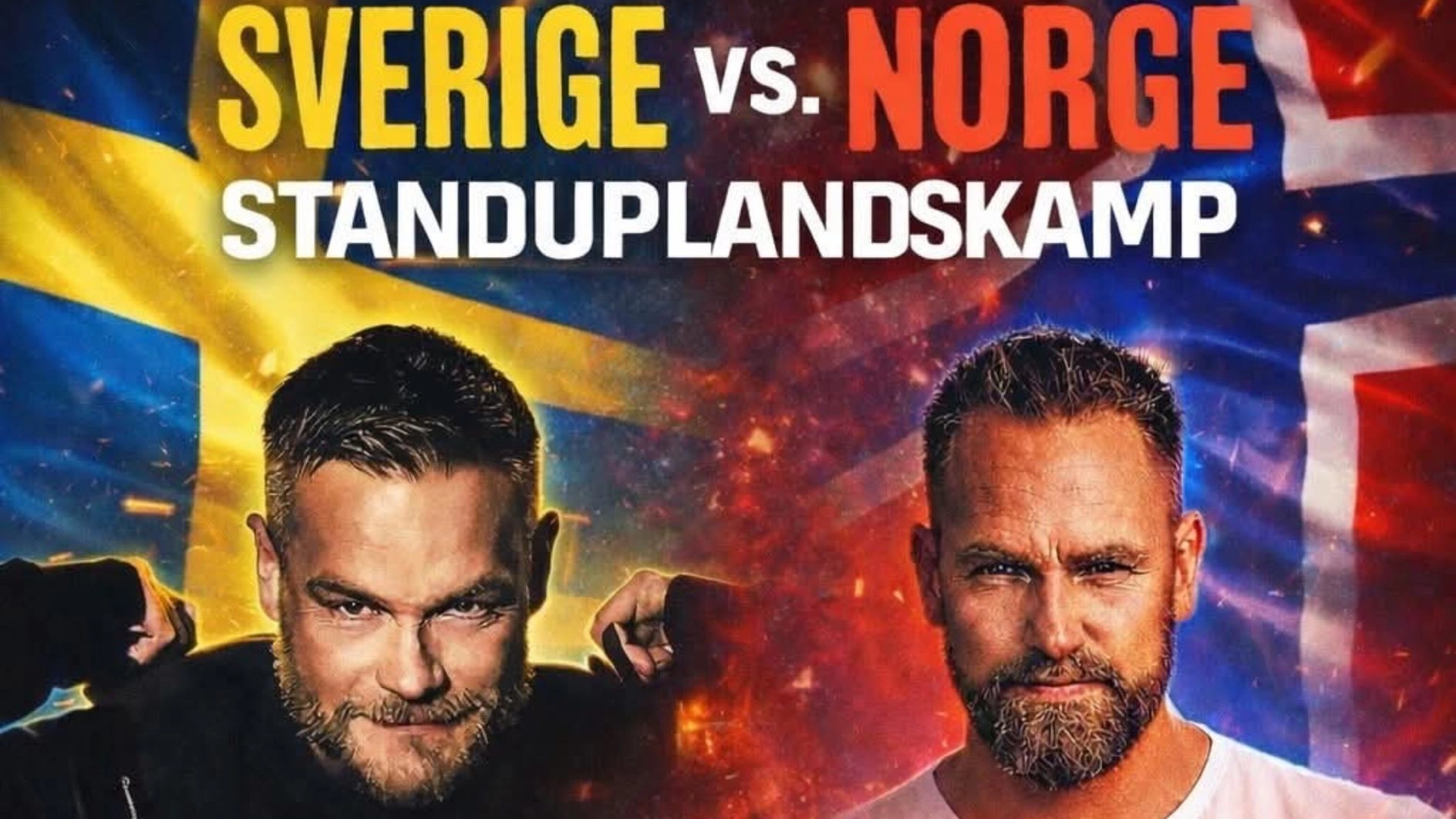 Sverige vs Norge Landskamp i stand up