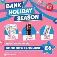 Bank Holiday Season - Buzz Bingo Barnsley 04/05