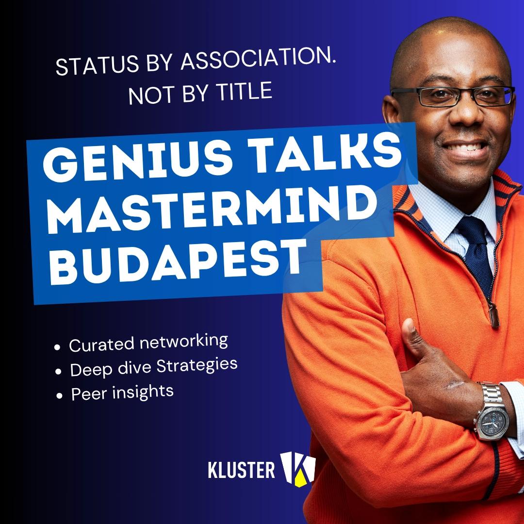 Genius Talks Mastermind Budapest