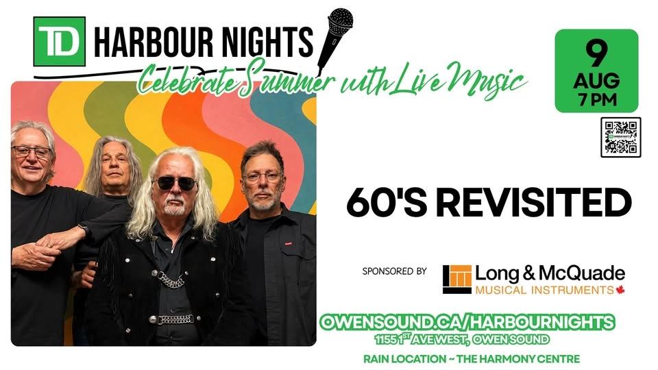TD Harbour Nights presents 60's Revisited in partnership with Long & McQuade