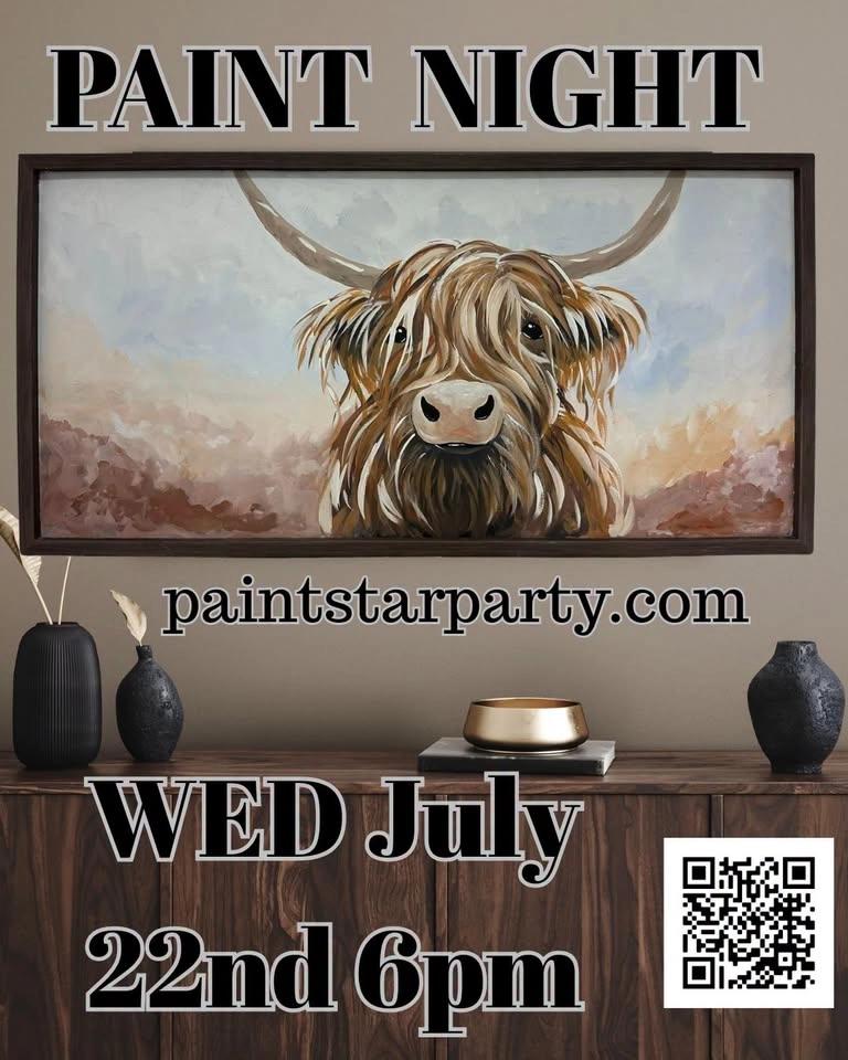 Paint Highland Cutie in Surrey Cloverdale at THE HENRY