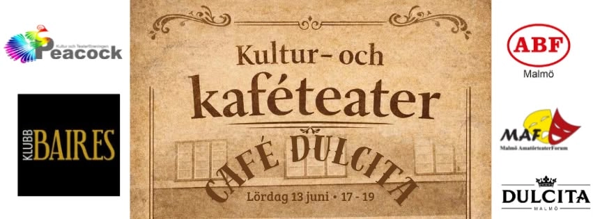 Kultur- och kaféteater på Café Dulcita