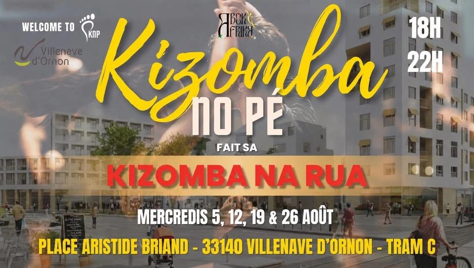 Kizomba no Pé fait sa KIZOMBA NA RUA