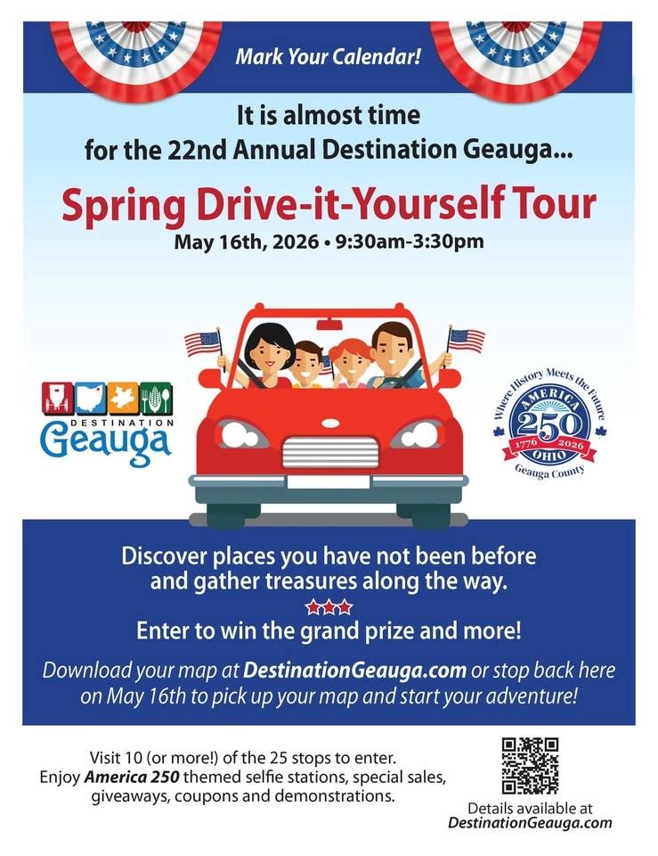 2026 Spring Drive-It-Yourself Tour