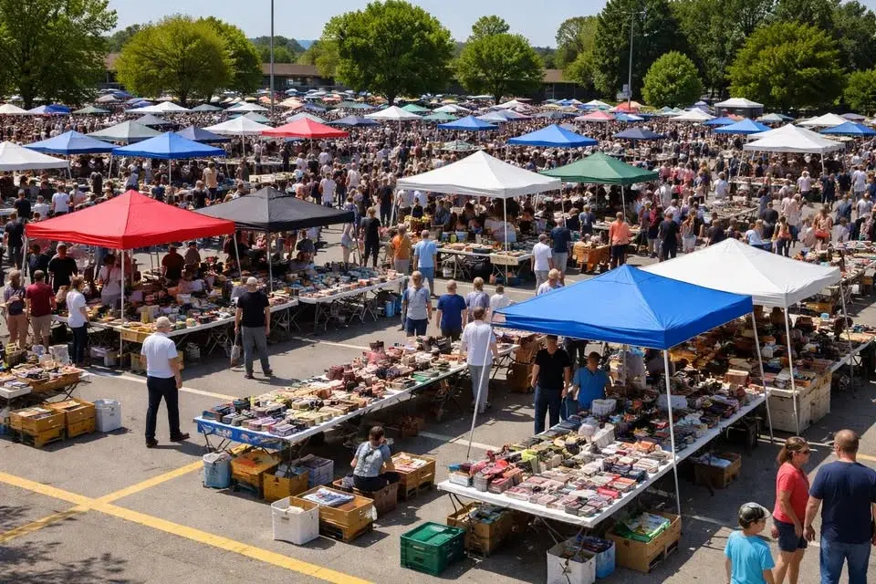 Season Opener parking lot sale