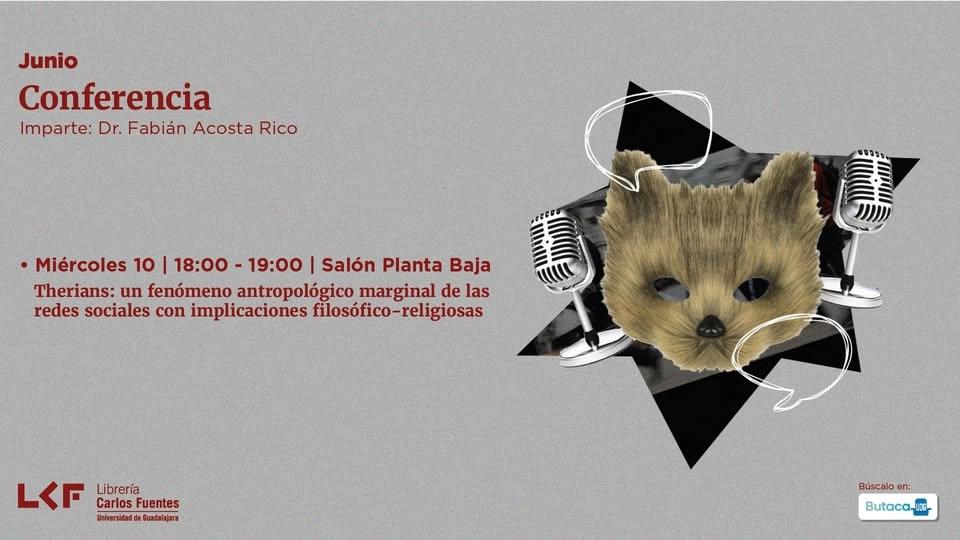 Conferencia: "Therians: un fenómeno antropológico marginal de las redes sociales
