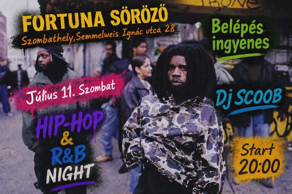 HIP-HOP & RNB NIGHT DJ SCOOB