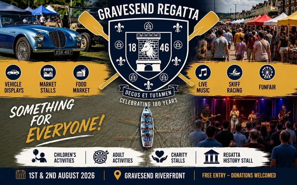 Gravesend's 180th Town Regatta