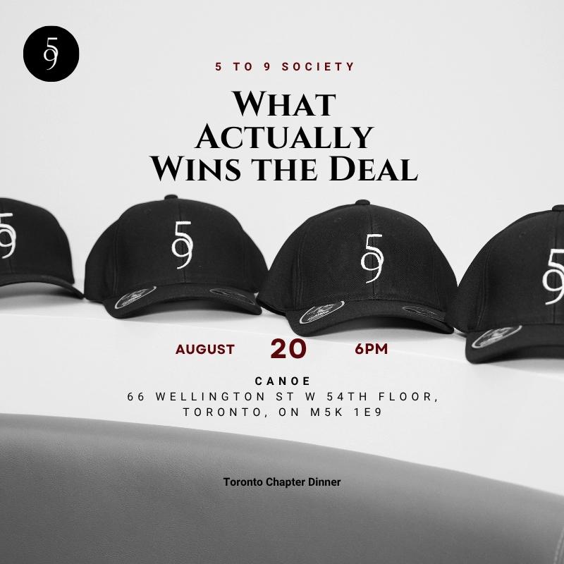 5 to 9 Society - What Actually Wins the Deal