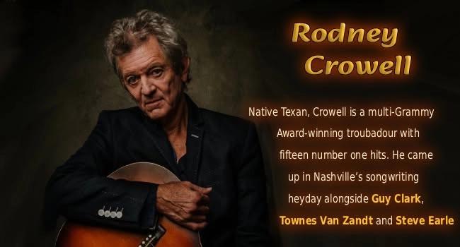 Rodney Crowell Trio