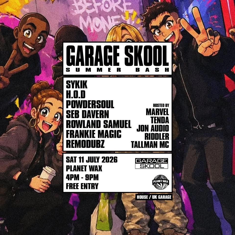 Garage Skool // Summer Bash