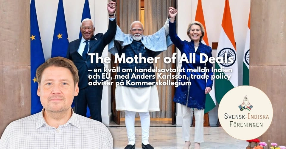Handelsavtalet mellan Indien och EU