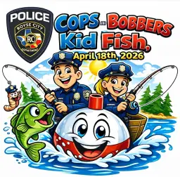 RCPD Cops and Bobbers Kid Fish