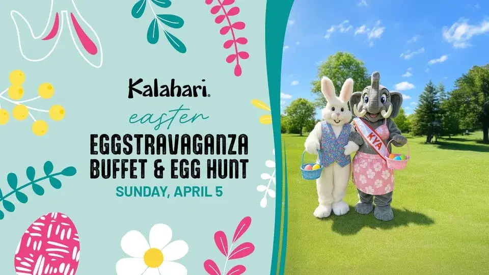 Easter Eggstravaganza Buffet & Egg Hunt