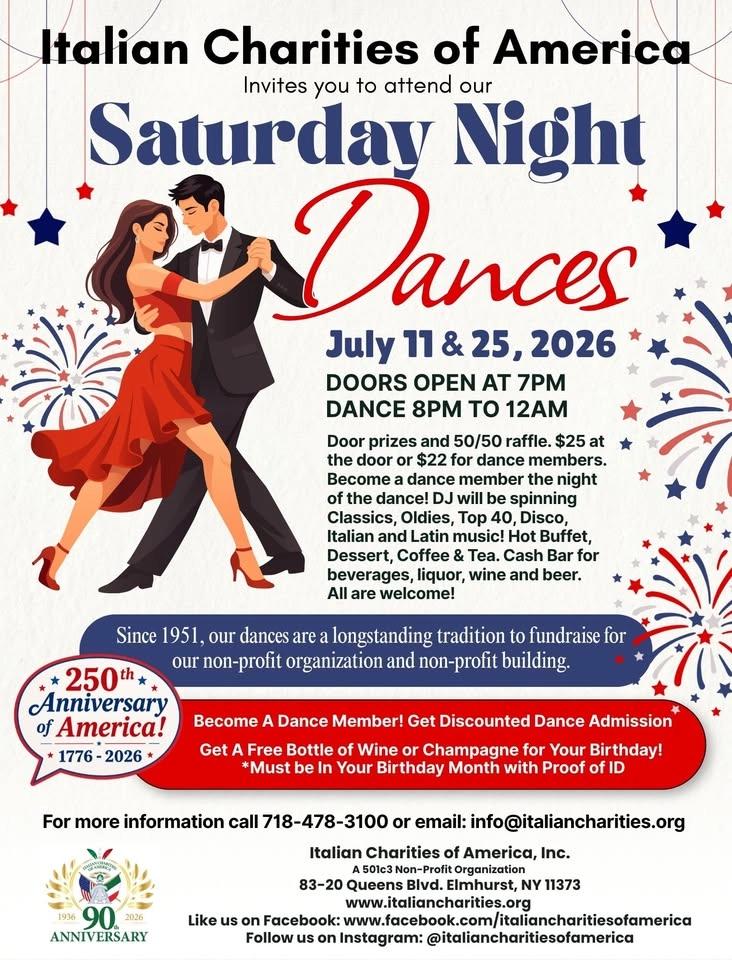 Saturday Night Dance - Hot Buffet!