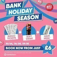 Bank Holiday Season - Buzz Bingo Castleford Town 04/05