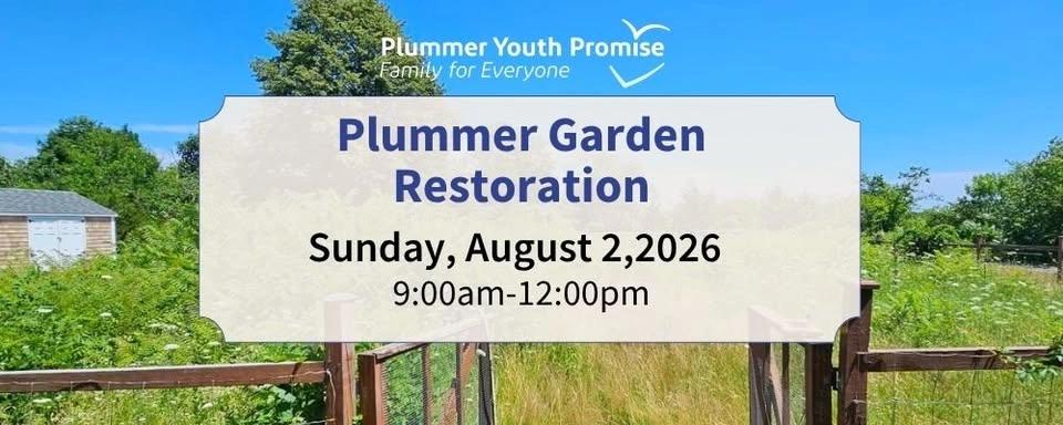 Plummer Garden Restoration Volunteer Cleanup