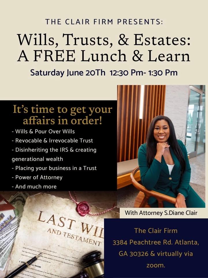Estate Planning & Probate Seminar: A Lunch & Learn