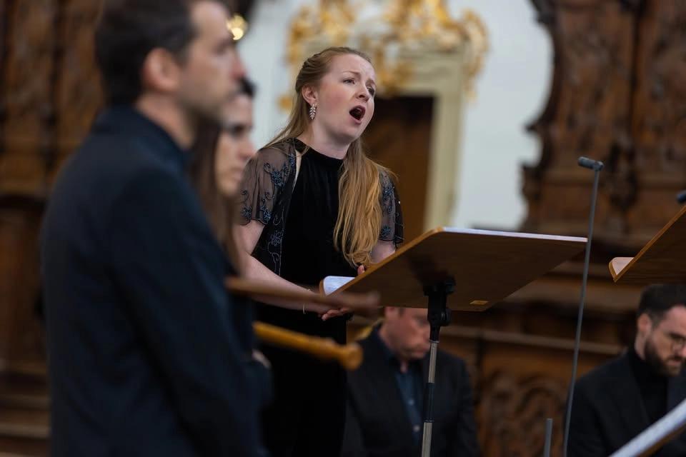 Duo soprano-luth de l'ensemble Alia Mens L'onde et l'écho