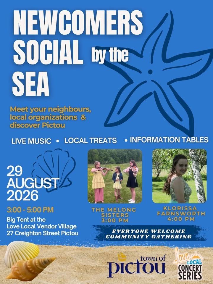 Pictou Newcomers Social By the Sea