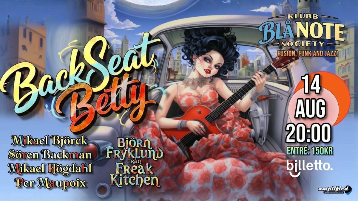 KLUBB BLÅ NOTE SOCIETY X BACKSEAT BETTY