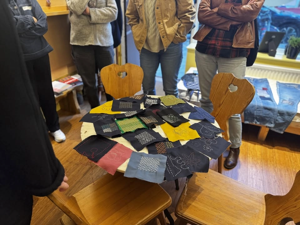 Välkommen till en kurs i den japanska brodertekniken ”Sashiko” med Elise