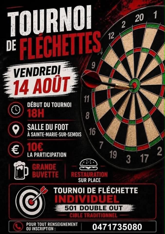 Tournoi de flechettes