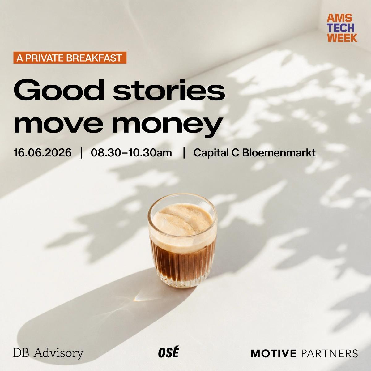 Good stories move money — Fireside Chat