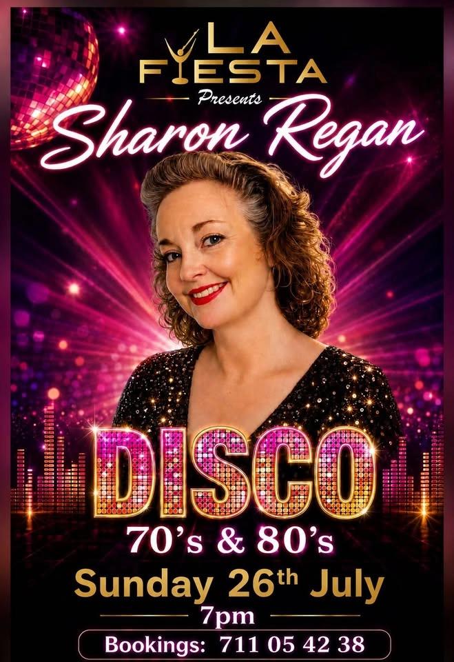 70's & 80's Disco feat. Sharon Regan!